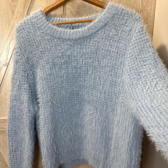 Baby Blue Elle Grey Sweater - Picture 4 of 5